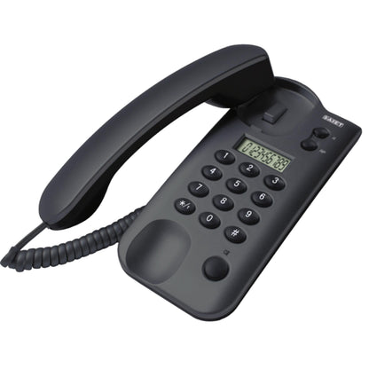 SAIET Telefono Fisso, Display, Grigio