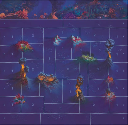 Renegade Games: Battle for The Deep - Powered by Axis & Allies, Board Game, Underwater Setting, Aquatic Factions, 2v2, Ages 14+, 2-4 Players, 90 Min