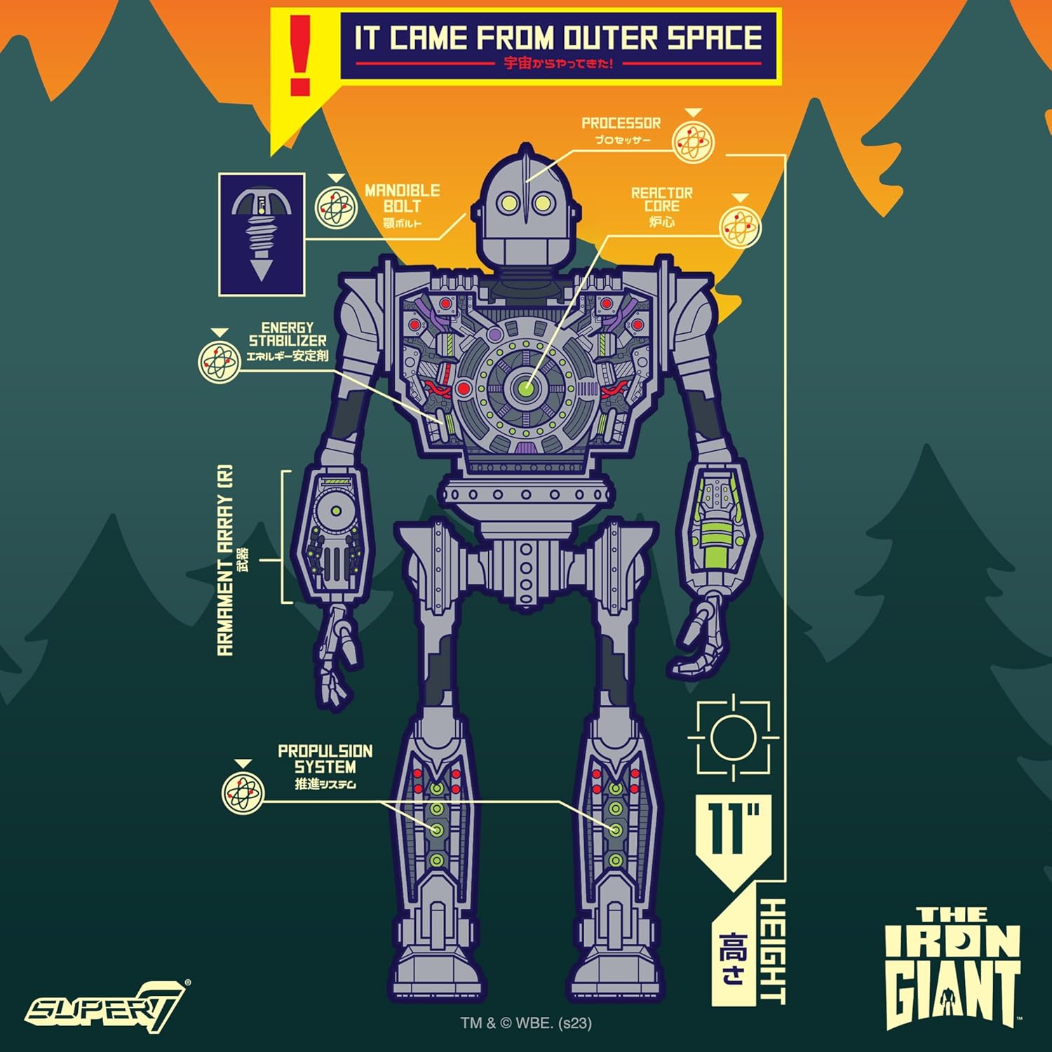 The Iron Giant Super Cyborg - Iron Giant (Full Color
