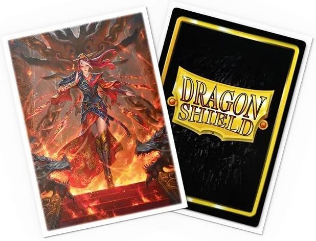 Dragon Shield AT-16146 Standard Size Matte Art Sleeve - Dracai of Retribution - Dracai - Cindra