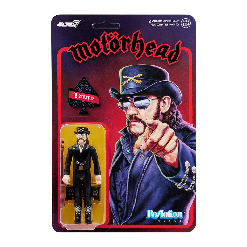 Super7 Motorhead Reaction Figures - Lemmy (Modern Cowboy) Action Figure
