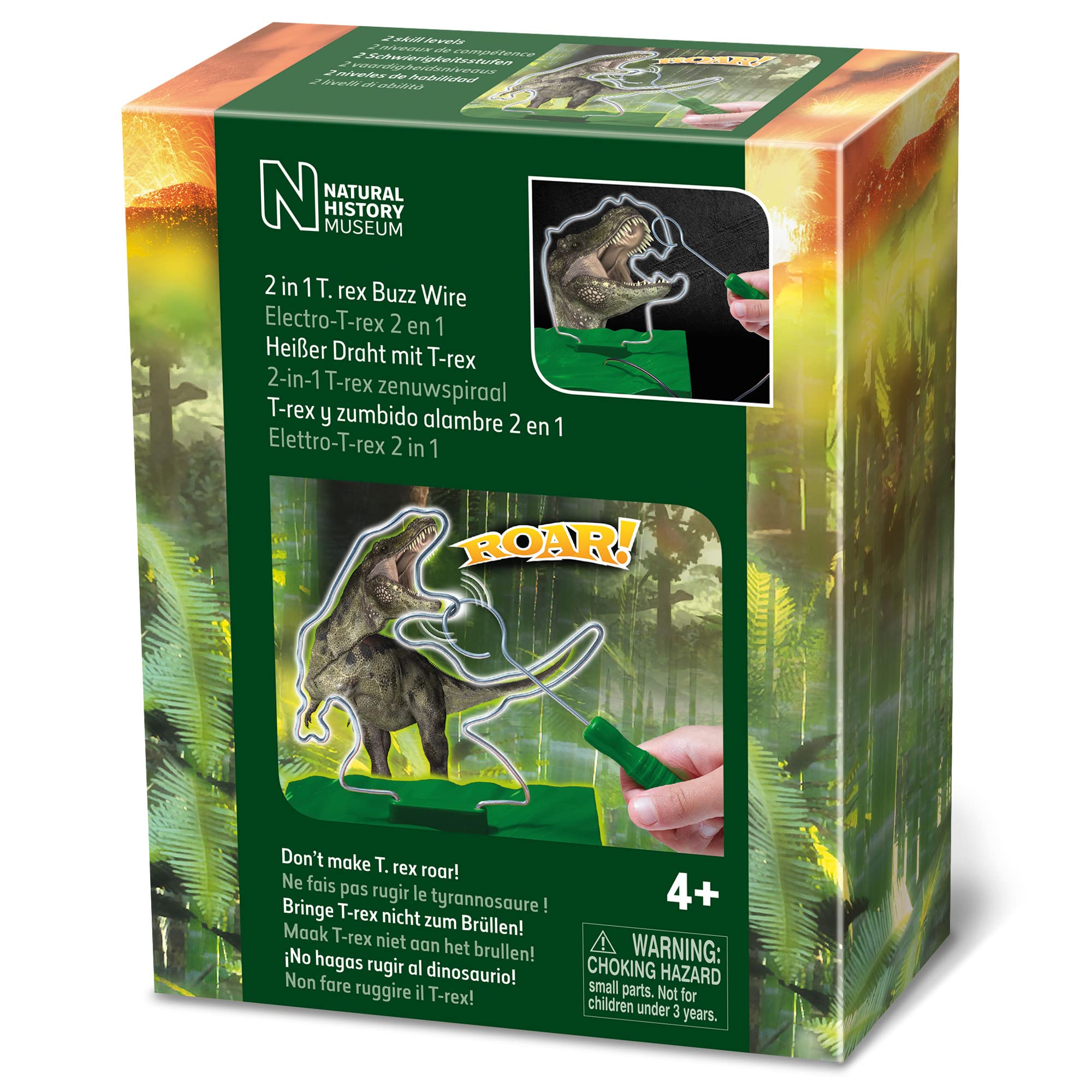 The Natural History Museum 2 in 1 Buzz Wire