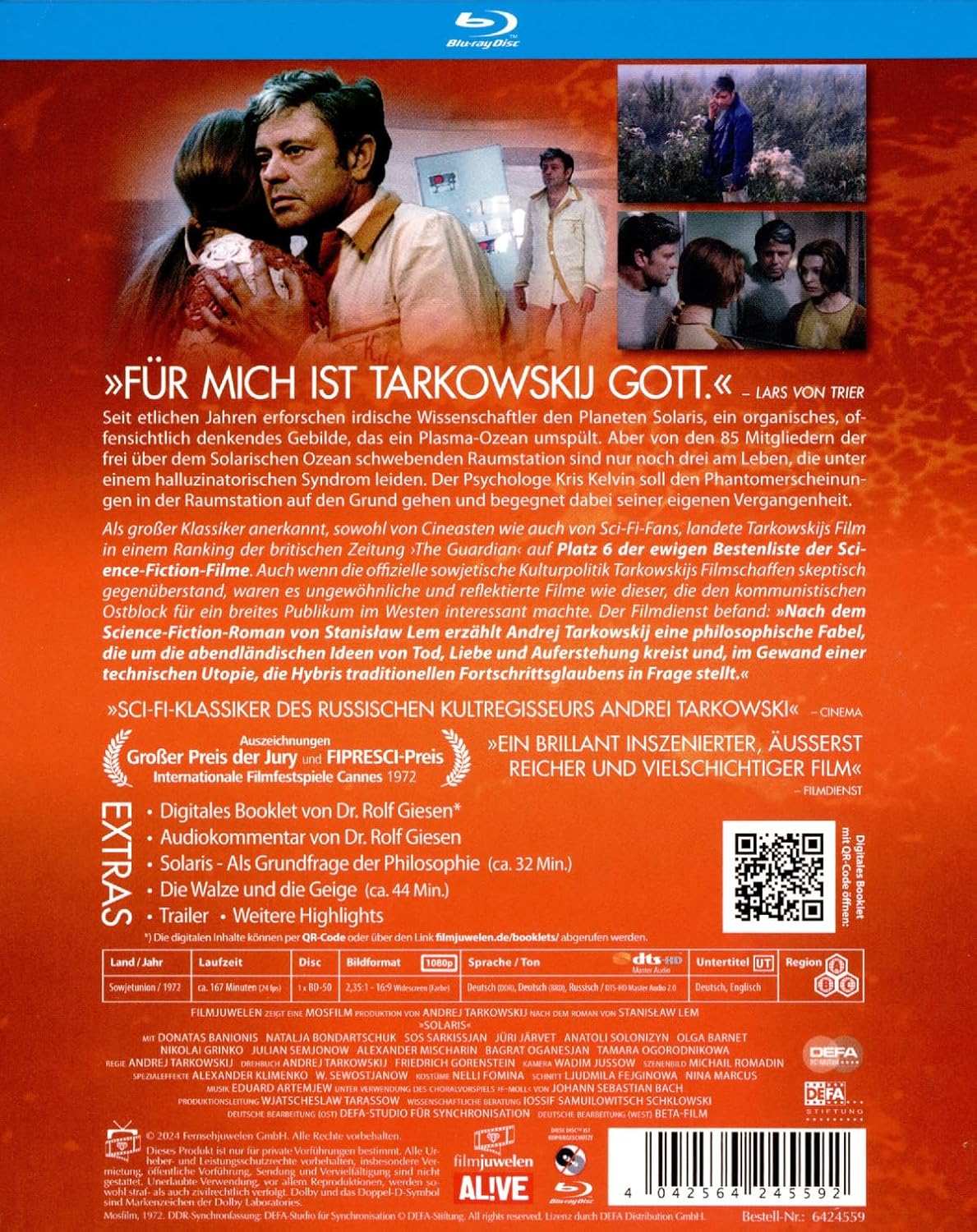 Solaris – Special Restored Edition (Filmjuwelen / DEFA Science Fiction
