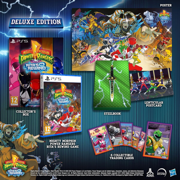Mighty Morphin Power Rangers: Ritas Rewind - Deluxe Edition - PS5