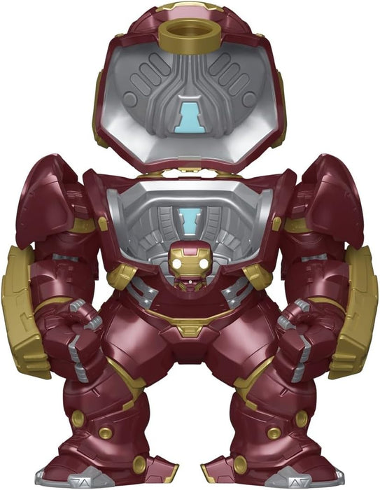 Funko Bitty Bots: Marvel - Hulkbuster with Iron Man! Bitty POP! - 0.9 Inch (2.2 Cm) - Marvel's Infinity Saga - 0.9 Inch & 4.85 Inch - Collectable - Gift Idea - Display