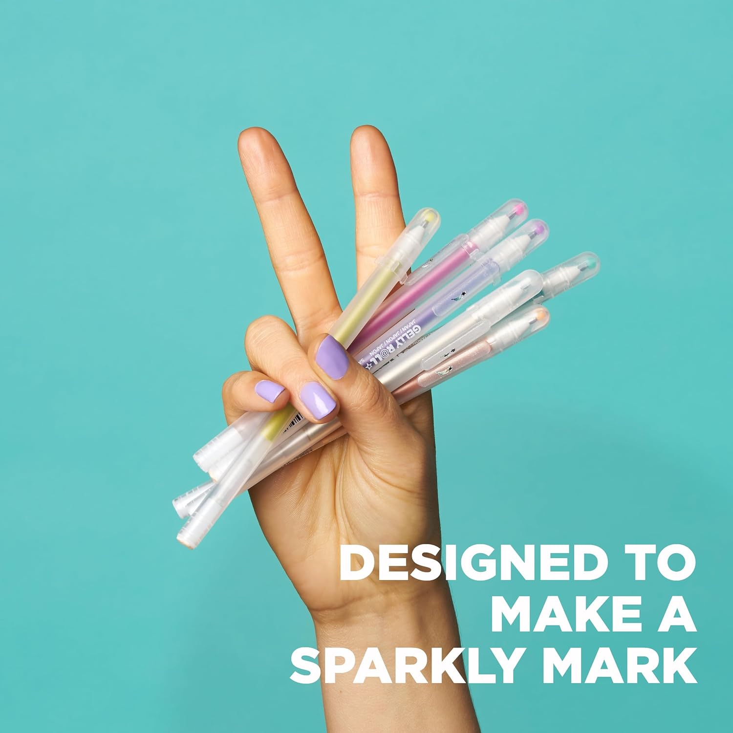 Sakura 37379 - Paquete de 5 bolígrafos de tinta de gel Gelly Roll de punta fina, Stardust 6-pc Galaxy, Unidad