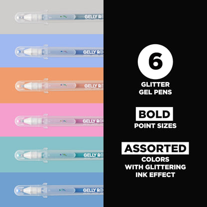 Gelly Roll Stardust 6pk Meteor