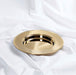 Rw Brass Bread Plate