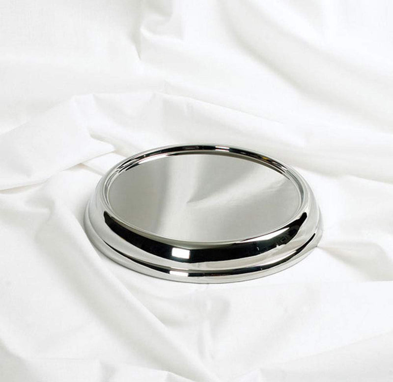 Broadman Holman 435473 Commun Silvertone Piatto Pane Base Impilabile Acciaio Inox