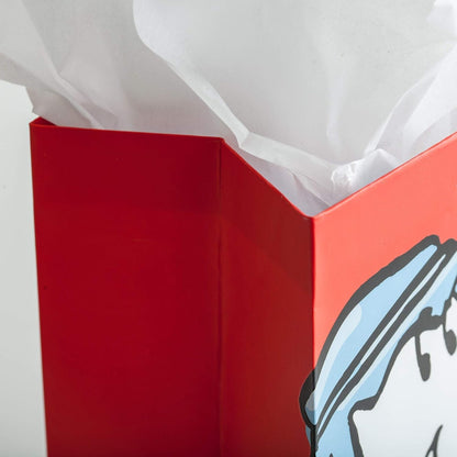 Peanuts Medium Specialty Sac cadeau de Noël – – Good Tidings d'une grande Joie