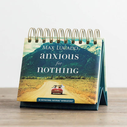 DaySpring - Max Lucado - Anxious for Nothing - Perpetual Calendar (10174