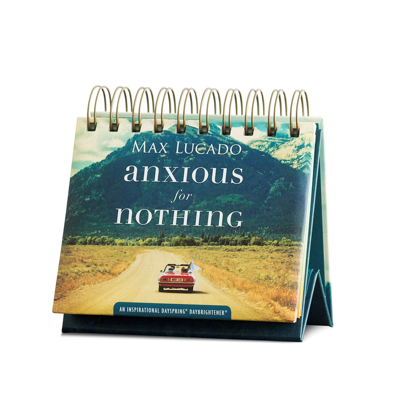 DaySpring - Max Lucado - Anxious for Nothing - Perpetual Calendar (10174