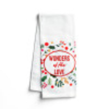 DaySpring Christmas Tea Towel, Cotton, Multicolor