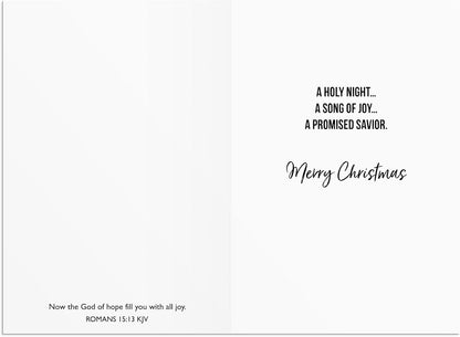 DaySpring - Thrill of Hope Good Steward Christmas Cards - 18 Christmas Boxed Cards with White Envelopes, KJV (J6343