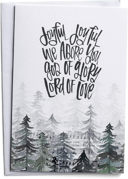 DaySpring KatyGirl - Joyful - 18 tarjetas y sobres de Navidad Good Steward, NLT