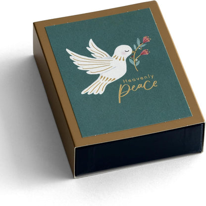 DaySpring Studio 71 - Hevenly Peace Christmas Cards - 18 Matchbox Dove Christmas Cards with Envelopes