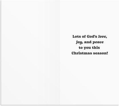 DaySpring - Little Inspirations - Bless With Peace - 16 Christmas Boxed Cards, KJV