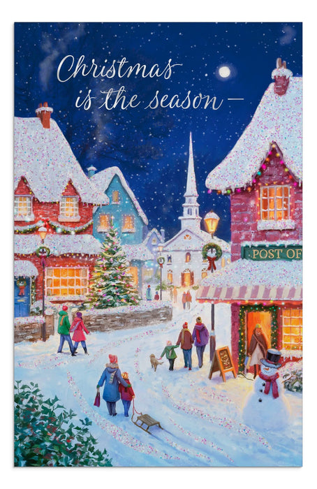 DaySpring - Christmas is the Season - 18 Christmas Boxed Cards, NKJV