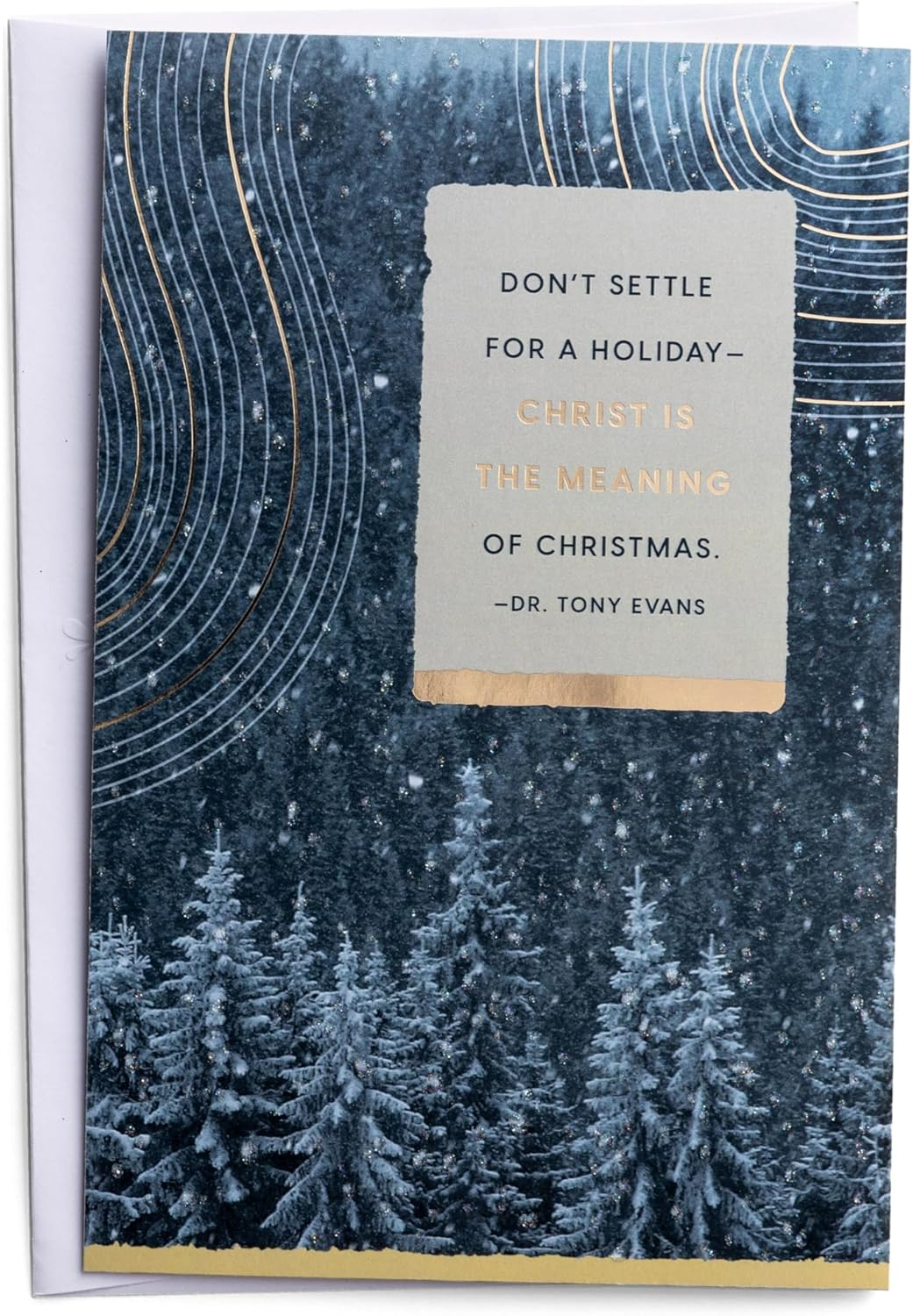 DaySpring - Tony Evans - Christ is the True Meaning - 18 Christmas Boxed Cards (U2399