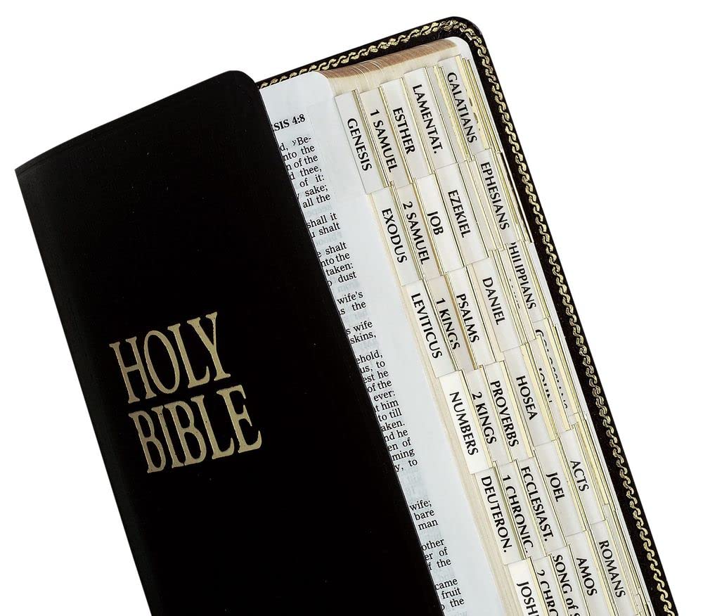 Tabbies Catholic Gold-Edged Bible Indexing Tabs, Old & New Testament Plus Catholic Books, 90 Tabs Including 71 Books & 19 Reference Tabs (58330