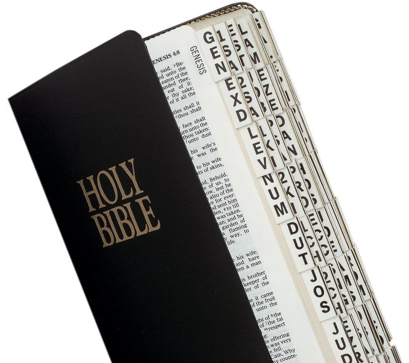 Tabbies Large Print Gold-Edged Bible Indexing Tabs, Old & New Testaments, 84 Tabs Including 64 Books & 20 Reference Tabs (58341