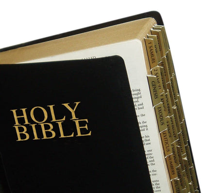 Bible Tabs - Solid Gold - Old & New Inc Catholic Books: Bible Indexing Tabs (Classic Tabs