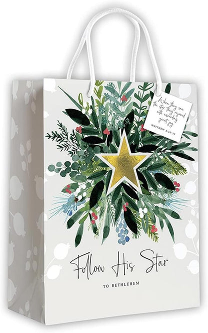 Follow His Star To Bethlehem Gift Bag