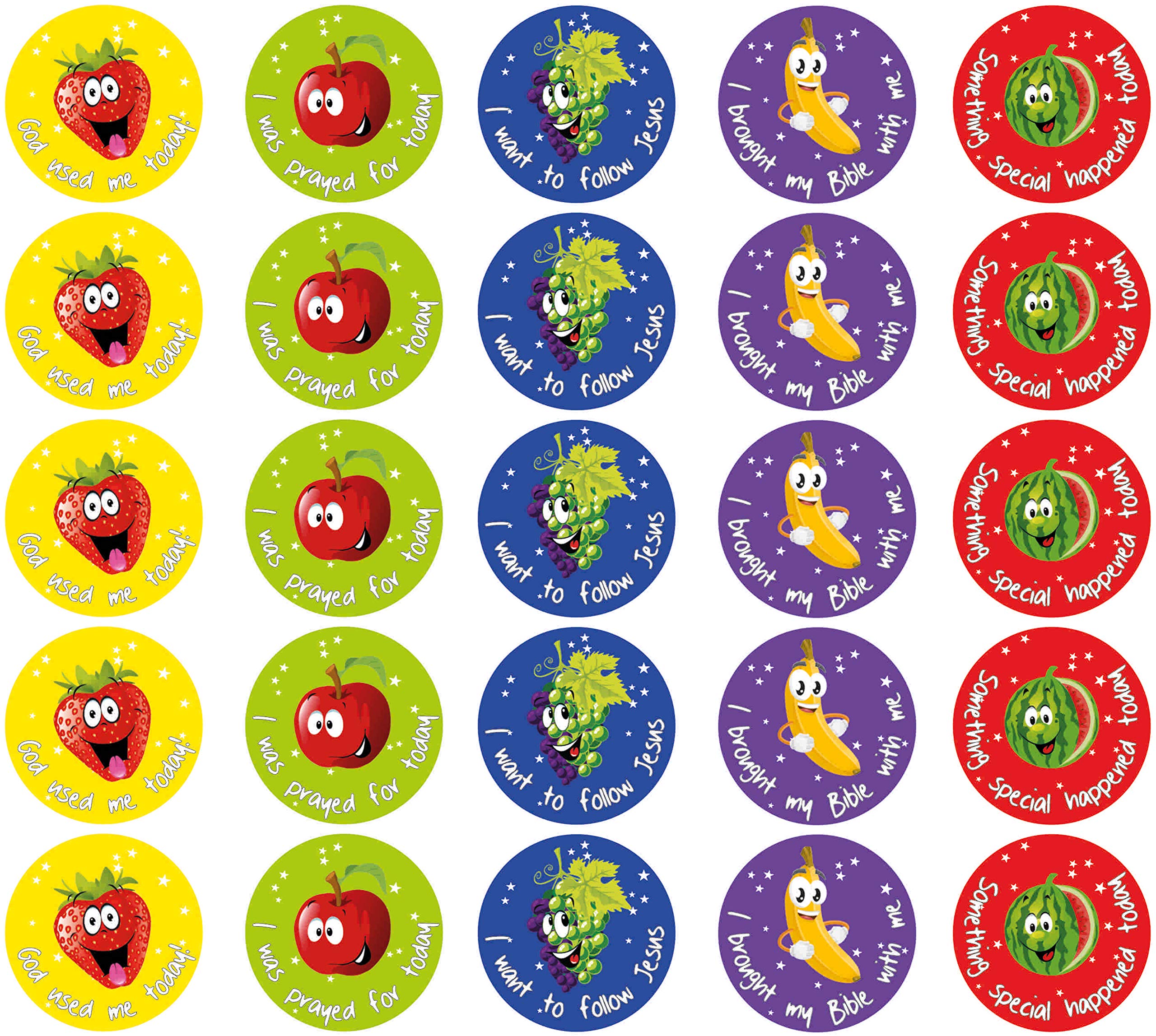 Children`s Ministry Sticker Pack (pack of 120)