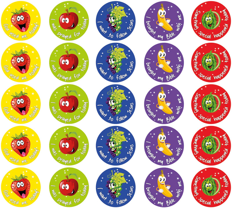 Children`s Ministry Sticker Pack (pack of 120)