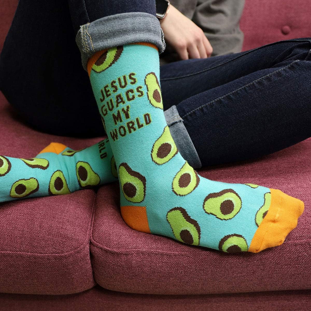 Kerusso One Size Fits Most Novelty Christian Faith Message Socks