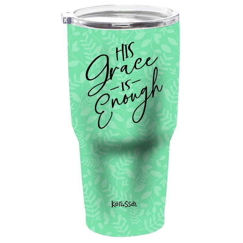 His Grace is Enough Stainless Steel Tumbler