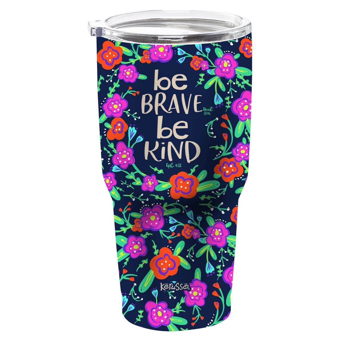 Kerusso Be Kind Stainless Steel Tumber, Multicolor, 30 oz