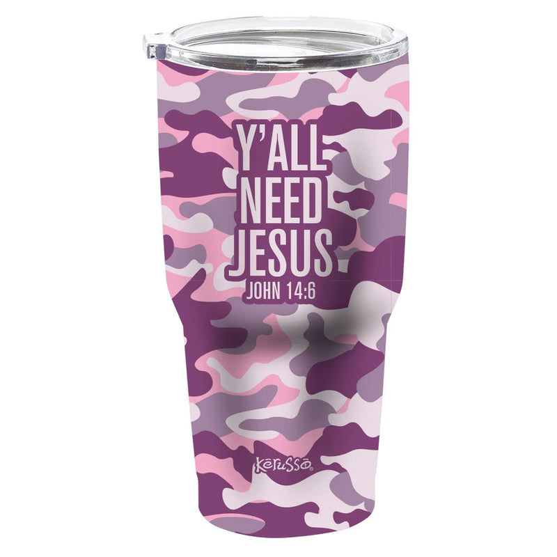Kerusso 30oz Stainless Steel Tumbler