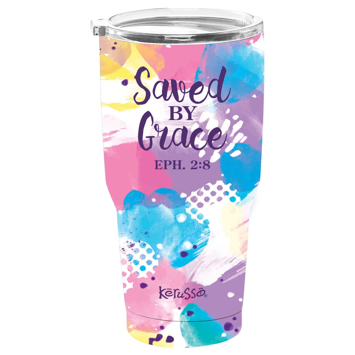 Saved By Grace Tumbler, Multicolor