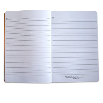 Kerusso In Everything Give Thanks, 1 Thess. 5:18, Blue 8 x 5.5 Inches Paper/Hardboard Women's Notebook Journal