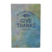 Kerusso In Everything Give Thanks, 1 Thess. 5:18, Blue 8 x 5.5 Inches Paper/Hardboard Women's Notebook Journal