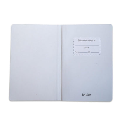 Kerusso Where God Guides He Provides Isaiah 58:11, Pink/Brown 8 x 5.5 Inches Paper/Hardboard Women's Notebook Journal