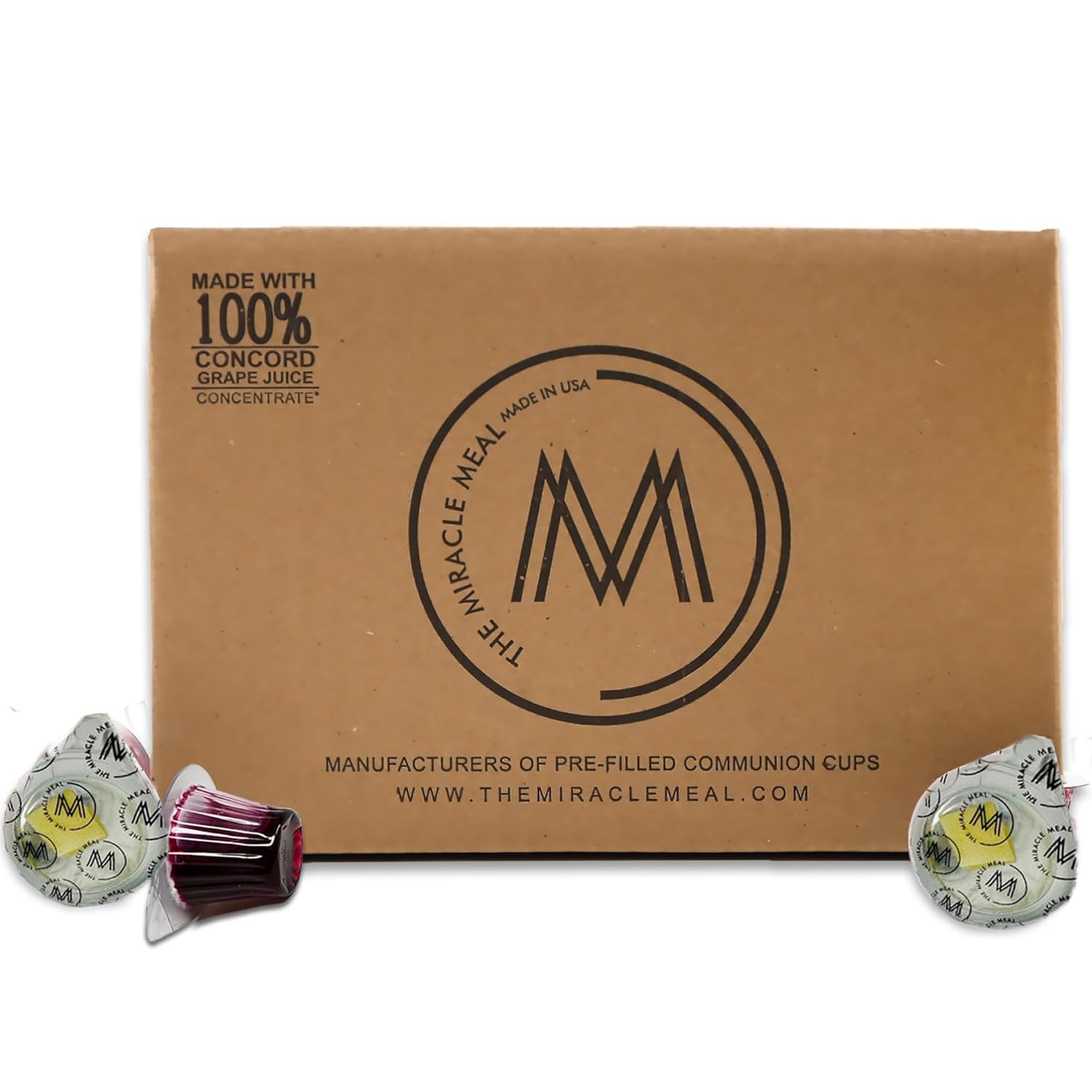 Miracle Meal Pre-filled Communion Box of 250 - Gluten Free