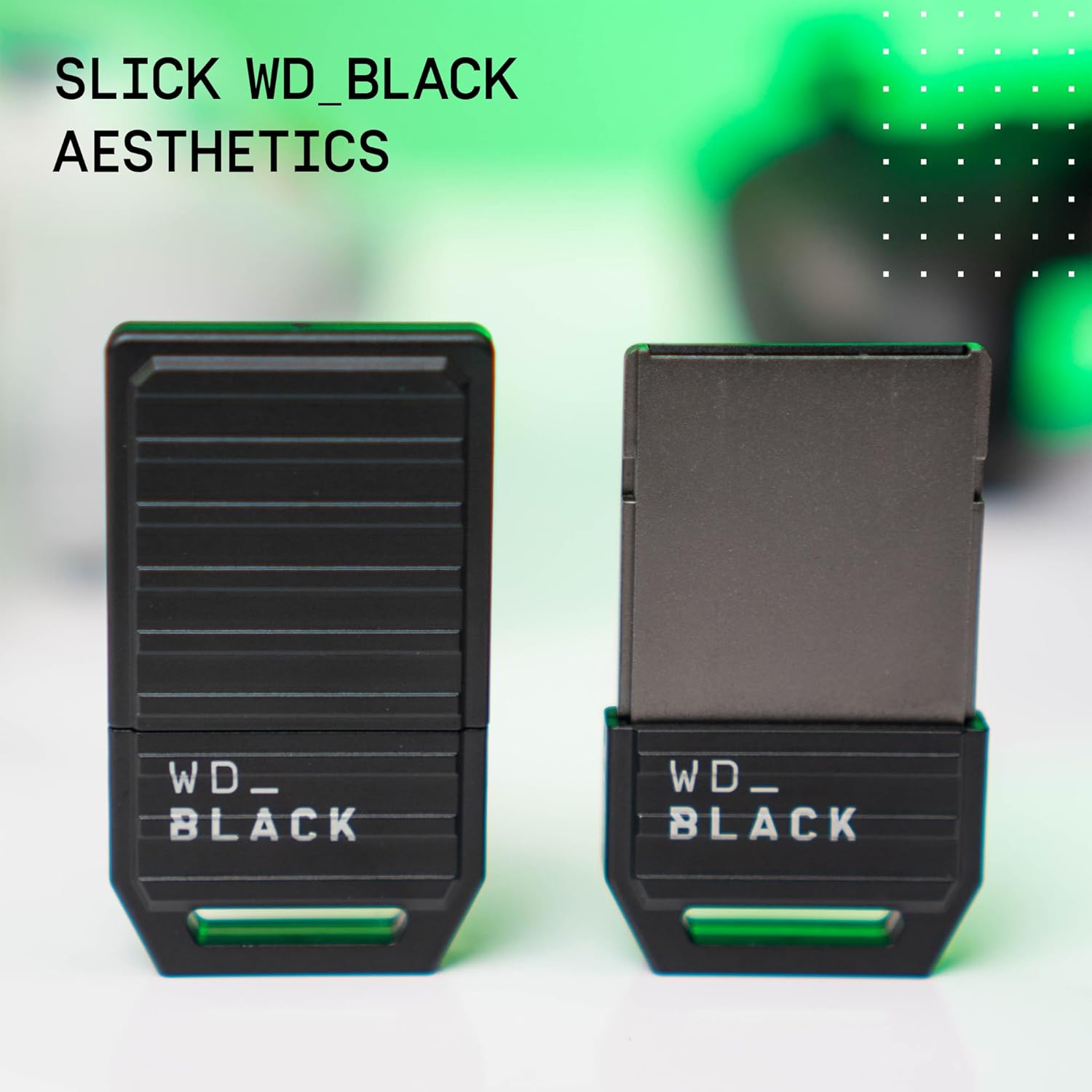 WD_BLACK C50 2TB Game drive for Xbox, Xbox storage Expansion Card, Officially Licensed for XBox, Series X|S, Plug-and-Play, Quick Resume. Xbox Velocity Architecture, Save