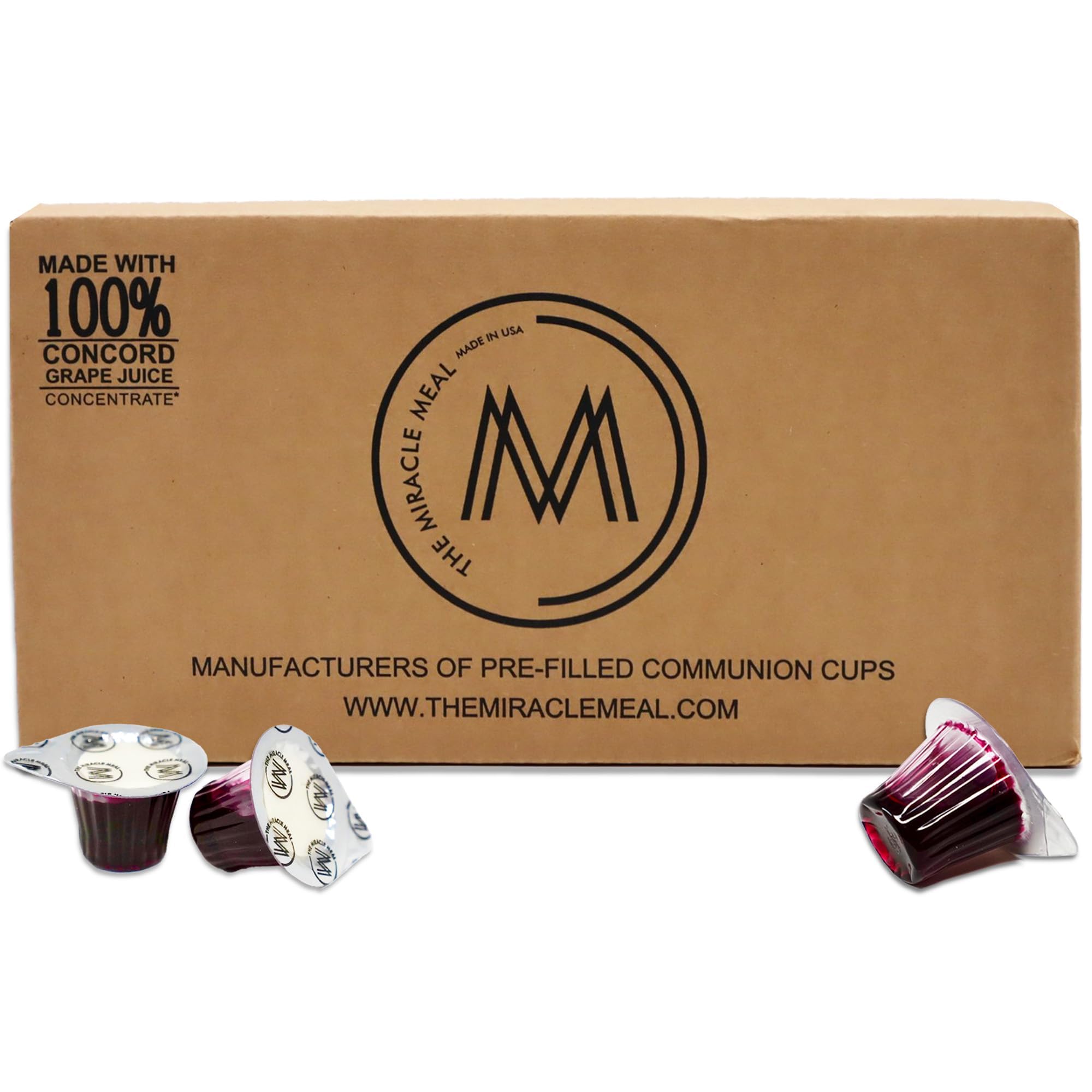 Miracle Meal Pre-filled Communion Box of 500, The
