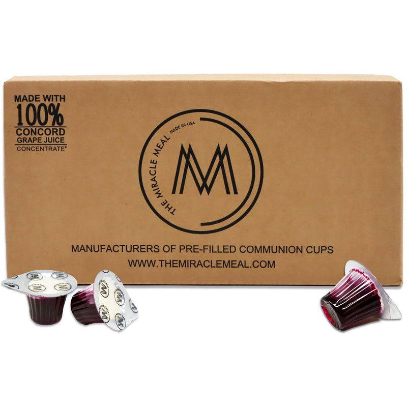 Miracle Meal Pre-filled Communion Box of 500, The
