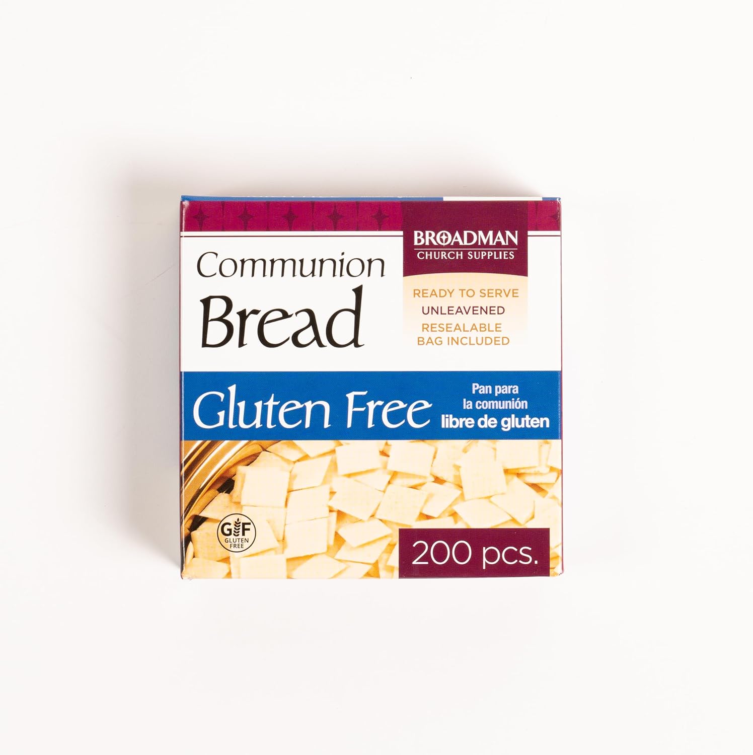 Communion Bread Gluten Free (Pack of 200)