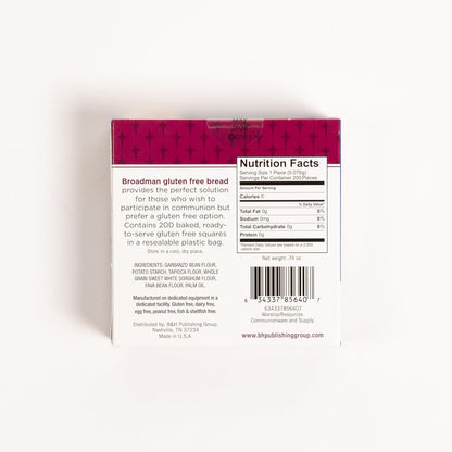 Communion Bread Gluten Free (Pack of 200)