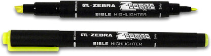 Accu-Gel, Zebrite, Pigma Micron & Bible Dry - No Bleed Variety Highlighting and Underlining Pack (Set of 5