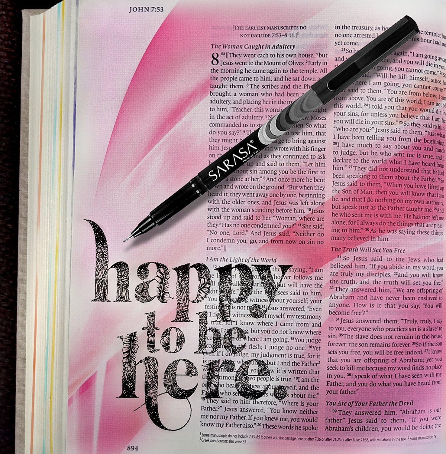 Zebra Sarasa Bible Marking Kit (12 Colours)