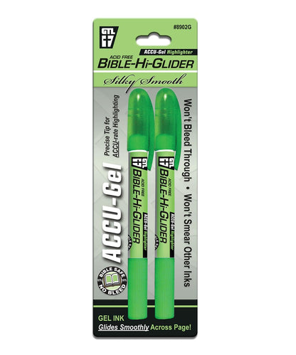 Bible Hi-Glider Green 2 pack