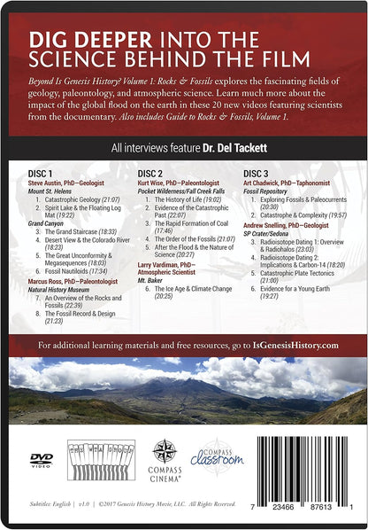 Beyond Is Genesis History? Volume 1 - Rocks & Fossils
