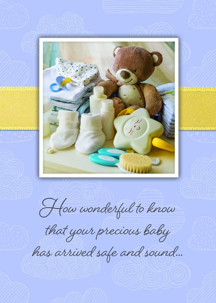 Warner Press Card-Boxed-Baby Blessings Assorted Baby Congratulations (KJV) (Box Of 12