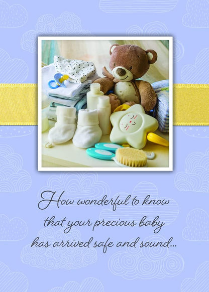 Warner Press Card-Boxed-Baby Blessings Assorted Baby Congratulations (KJV) (Box Of 12