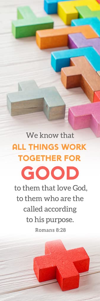 Bookmark - All Things Work Together for Good - (KJV) - (Package of 25